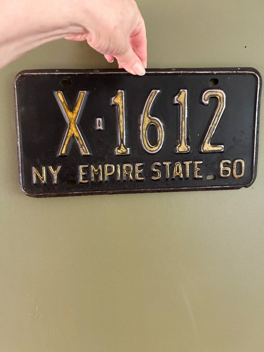 1960 New York License
